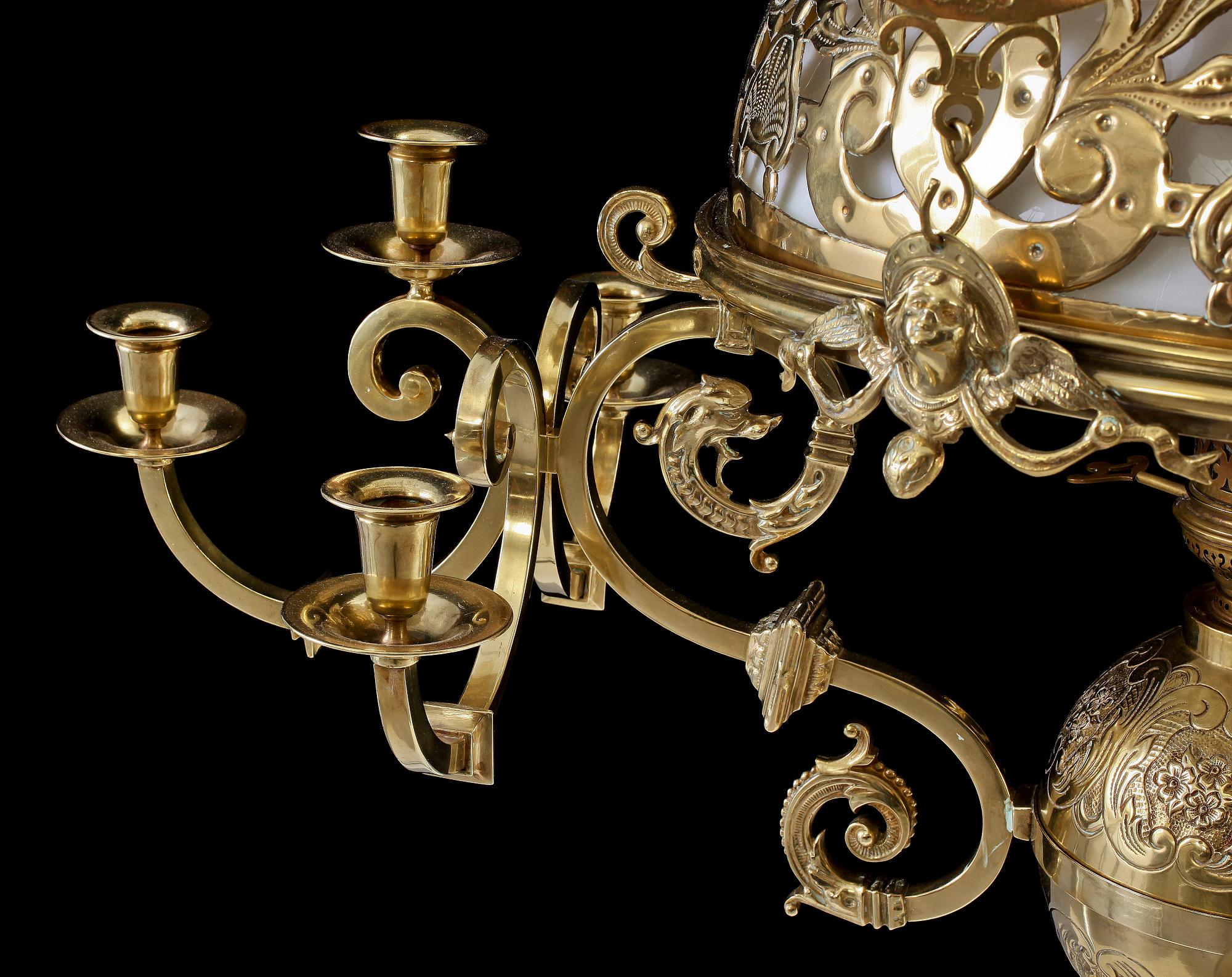 TAKFOTOGENLAMPA, 1800/1900-tal.