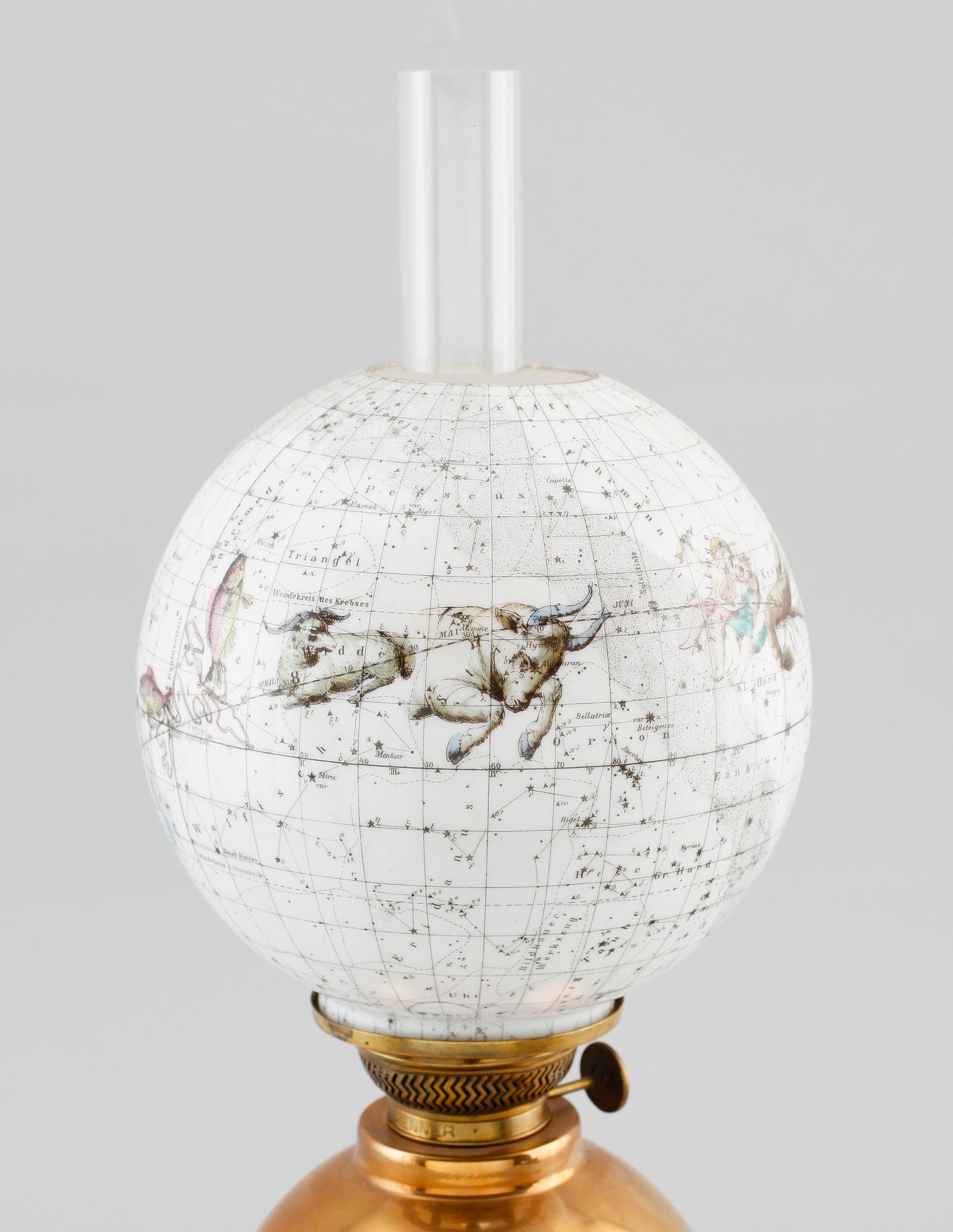 FOTOGENLAMPA, mässing, Gusums Bruk, 1900-talets första hälft.