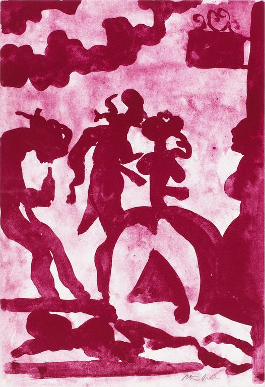 Peter Dahl, Utan titel, ur: "Fredmans Epistlar" (4).