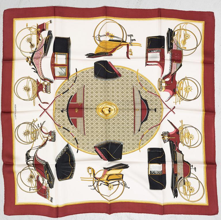 Hermès, scarf, "Voiture á Transformation".