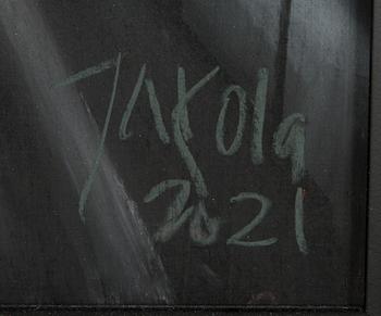Timo Jakola, pastelli, signeerattu ja päivätty 2021.