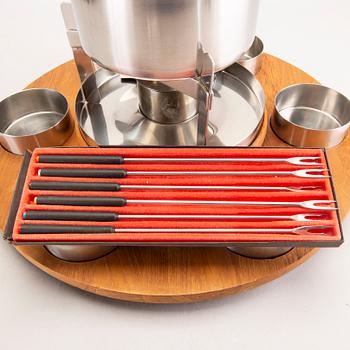 Arne Jacobsen, A Stelton fondue-set Denmark later part of the 20th century.