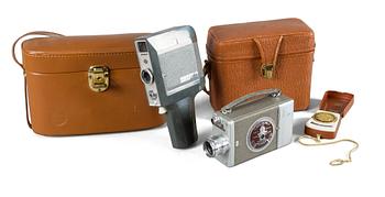 268. TWO FILM CAMERAS.