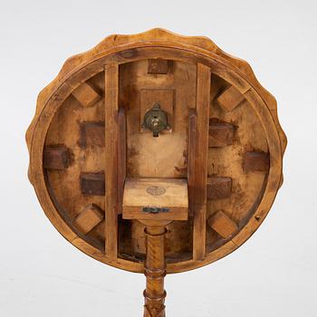 Fällbord, 1800-talets andra hälft.