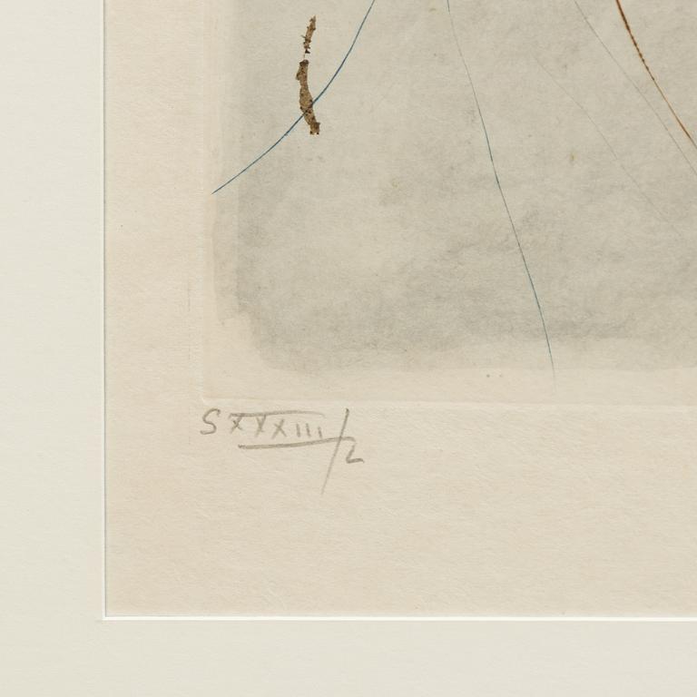 Salvador Dalí, "The Voice of My Beloved", from "The Song of Songs of Solomon".