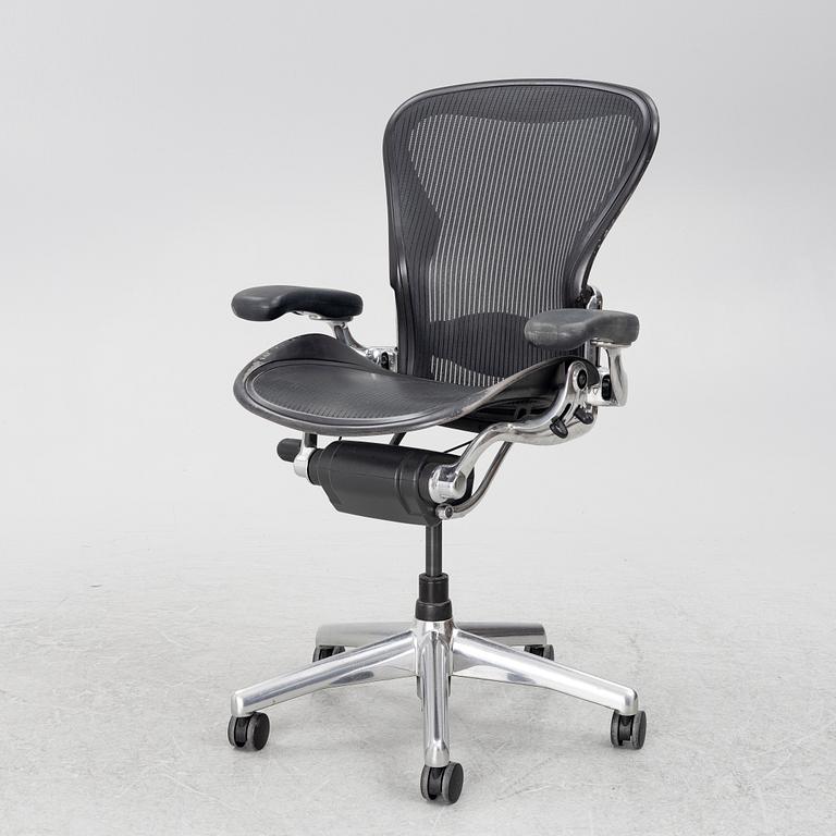 Don Chadwick and Bill Stumpf, office chair, 'Aeron', Herman Miller.