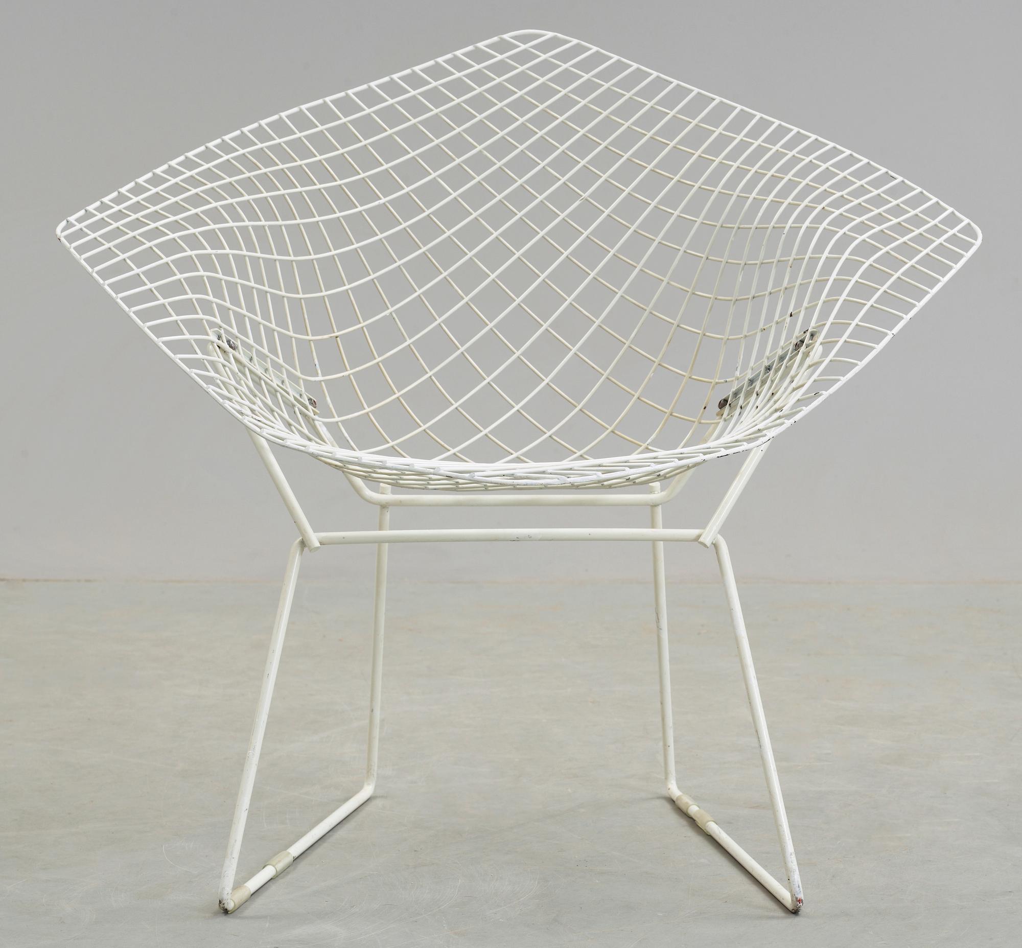 FÅTÖLJ, "Diamond Chair", Harry Bertoia, 1960-tal.