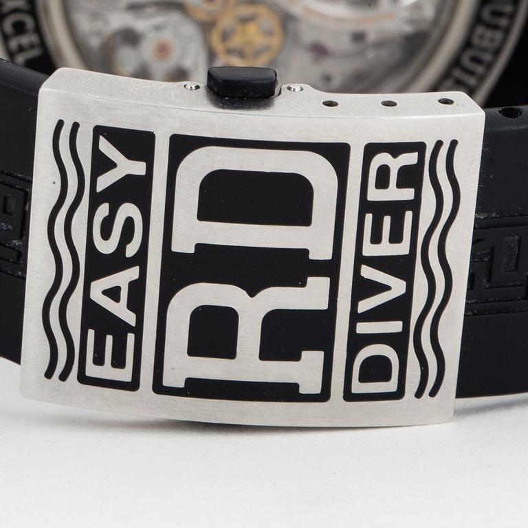 ROGER DUBUIS, Easy Diver, Chronoexcel, wristwatch, chronograph, 46 mm.