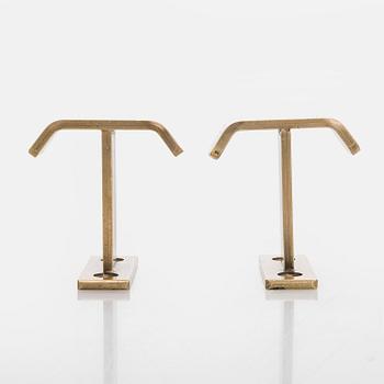 A set of 19 coat hooks, 1960s/70s.