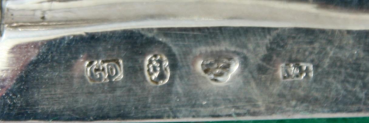 UPPSATSSKÅL, silver, Gustaf Dahlgren, Malmö 1851.