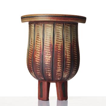 Wilhelm Kåge, a Farsta stoneware vase, Gustavsberg Studio 1940s-50s.