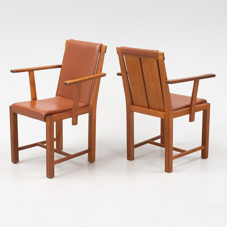 Åke Axelsson, a set of four 'Provence' chairs from Galleri Stolen, 1995.