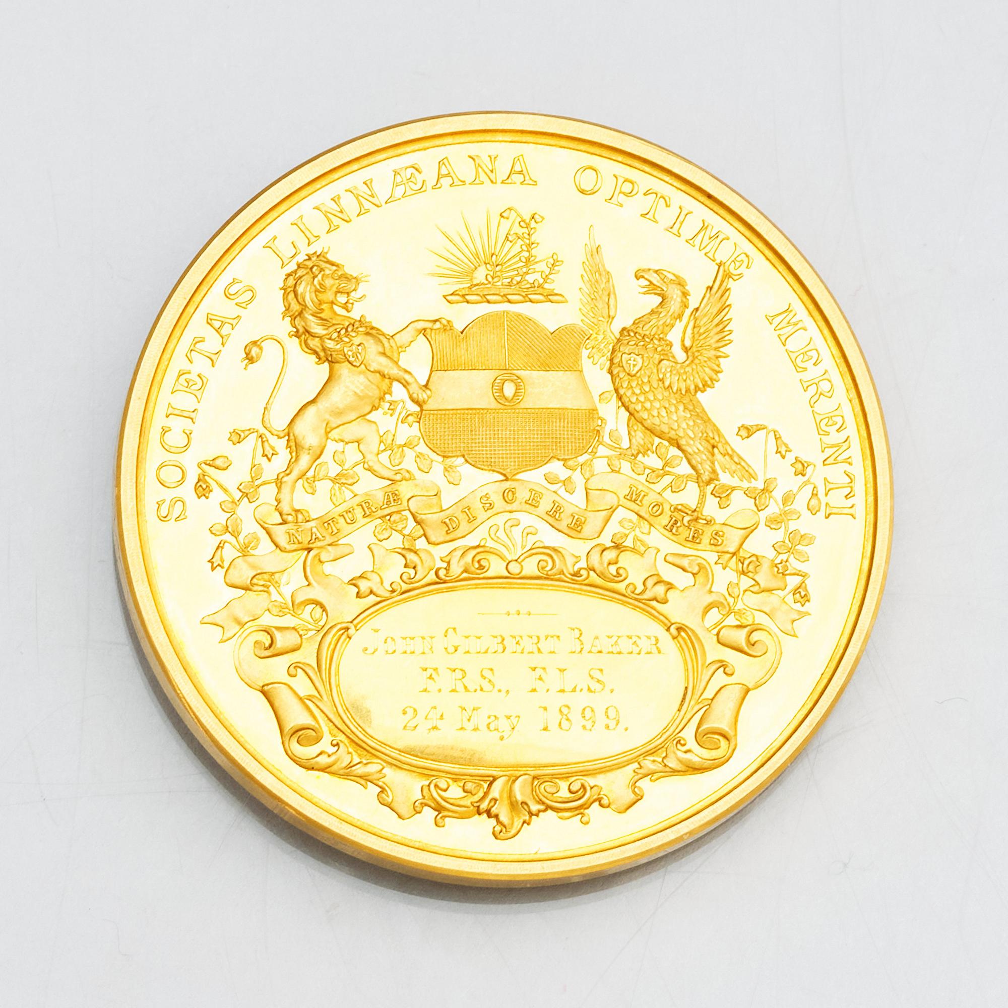 The Linnean Medal of the Linnean Society of London.
