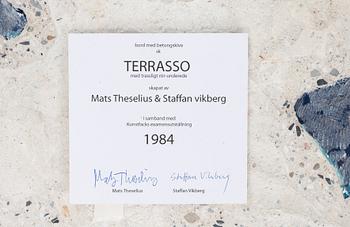 MATS THESELIUS & STAFFAN WIKBERG, bord, "Terrasso", Stockholm 1984.