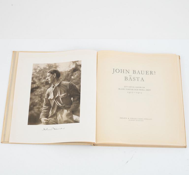 John Bauer, a book, 'John Bauers Bästa', Åhlén & Åkerlunds Förlaj, Albert Bonnier, Stockholm, 1931.