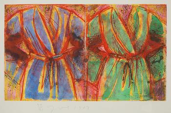 154. Jim Dine, "Behind the thicket".