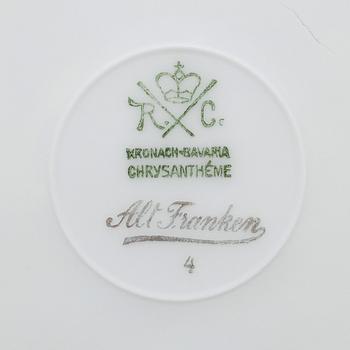 SERVISPORSLIN, 14 delar, Rosenthal, 1900-talets första hälft.