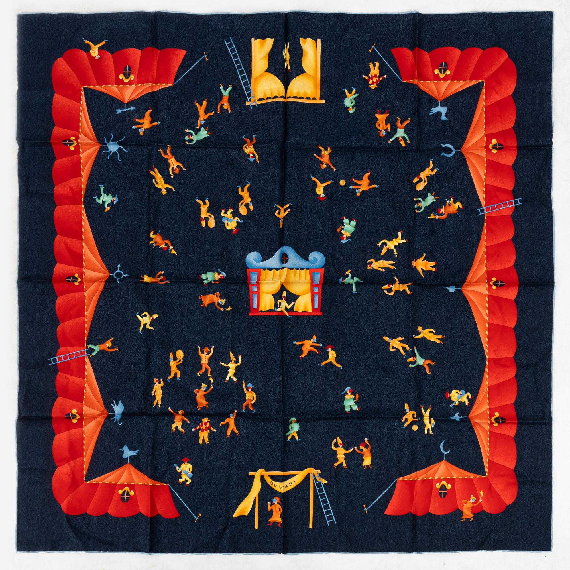 Bulgari, scarves, 2 pcs.