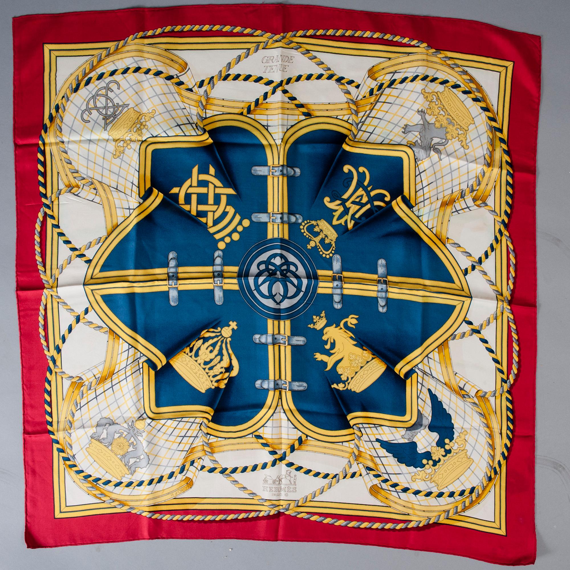 SCARF, "Grande Tenue", Hermès.