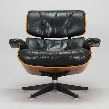 Charles & Ray Eames, 'Lounge chair', licensed by Mobilier International France, 1977.