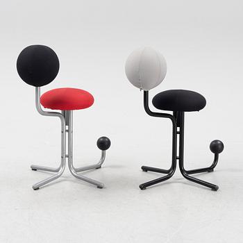 Peter Opsvik, two 'Globe' chairs from Globe Concept.