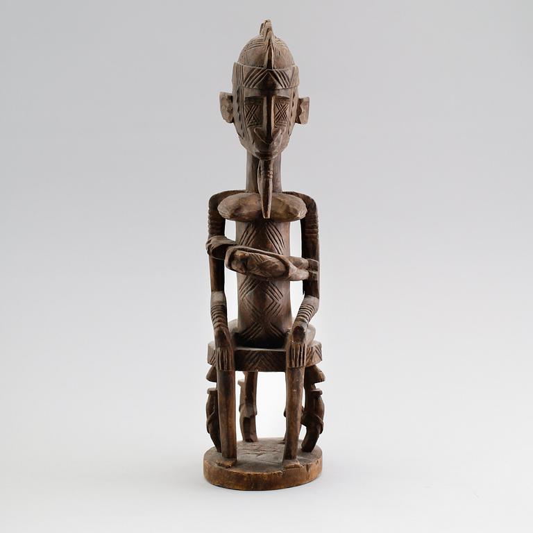 SKULPTUR, skuret trä, Afrika.