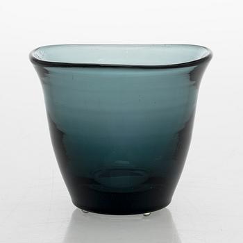 Gunnel Nyman, skål, modell 38 / 11122, Riihimäki Glasbruk Ab. Osignerad. Formgiven 1938.