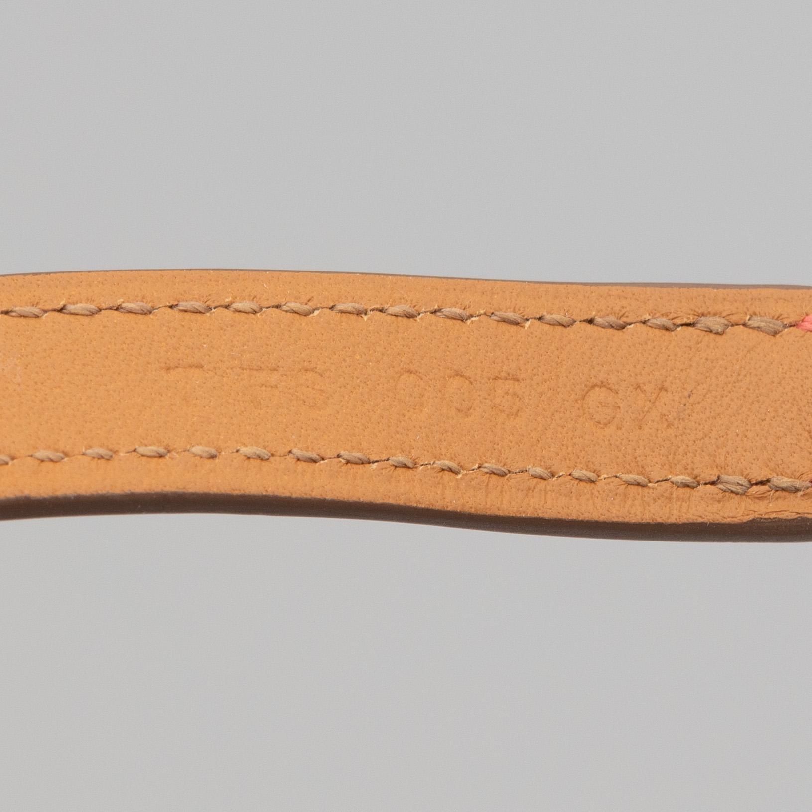 Hermès, armband, "Rivale Double Tour", 2015.