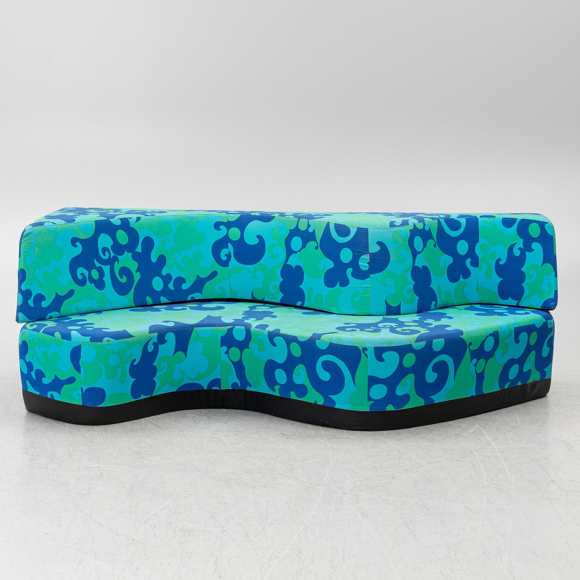 Folke Müller, sofa, "Sittvila 301", Celluloidindustri AB, Gislaved 1960s.