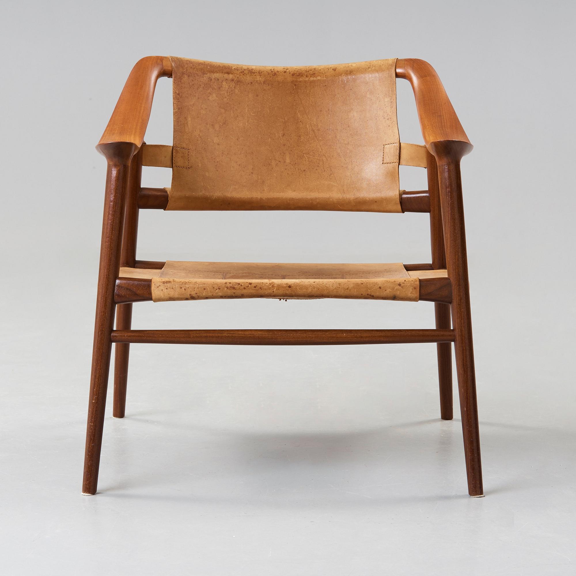 ADOLF RELLING & SIGURD RESELL, karmstol "56/2 Bambi-serien", Rastad & Relling, Norge 1950-60-tal.