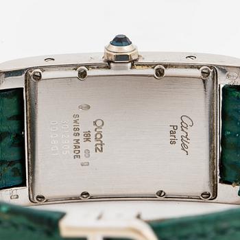 CARTIER, Tank Americaine, armbandsur, 23.5 x 41 mm.