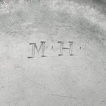 TALLRIKAR, 3 st, tenn, möjligen rokoko 1700-tal.