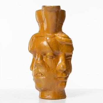 Allan Ebeling, a glazed ceramic jug, Torshälla 1930s.