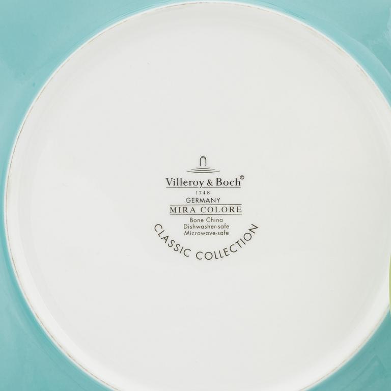 A 98 piece porcelain dinner service, 'Mira Colore', Villeroy & Boch.