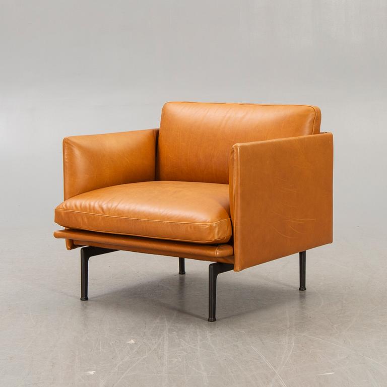 Muuto, Anderssen & Voll, Fåtölj modell 7985 för  Outline studio 2017.