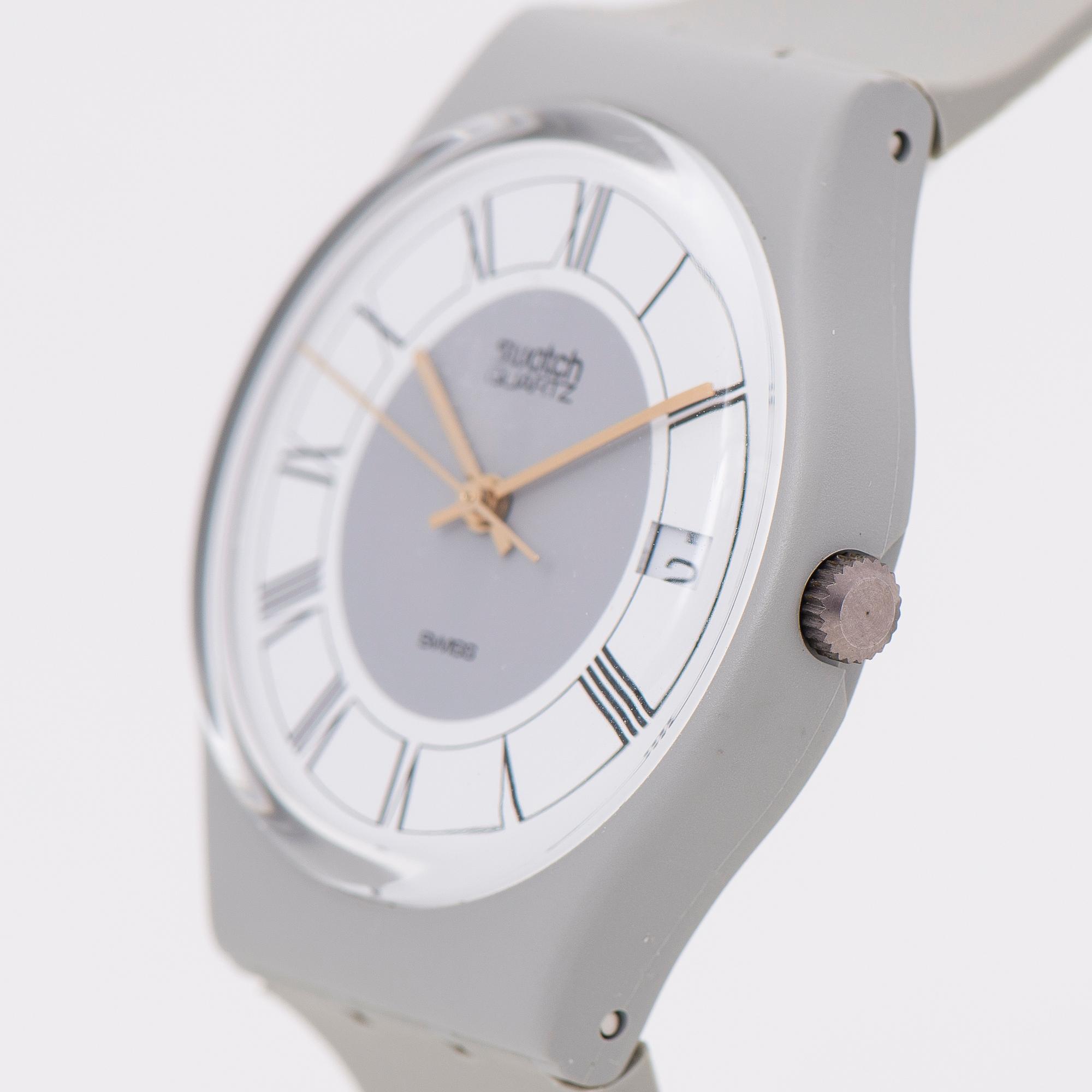 ARMBANDSUR 4 ST, SWATCH, två herr och två damur 1980-tal.