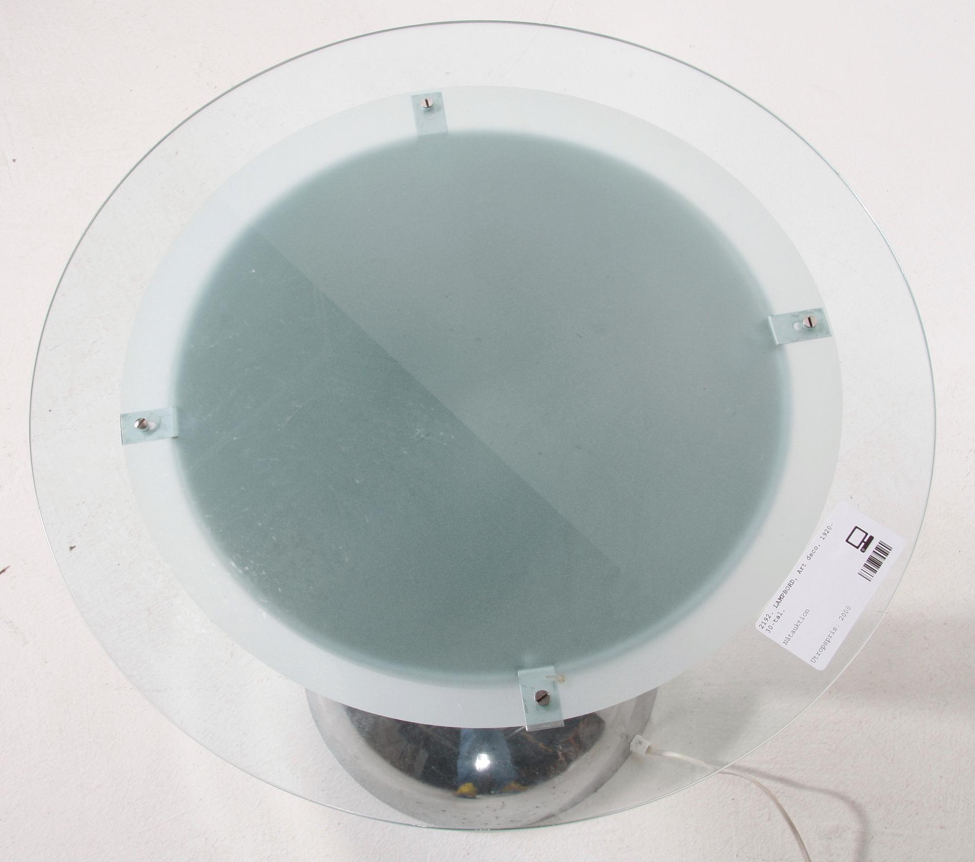 LAMPBORD, Art deco, 1920-30-tal.