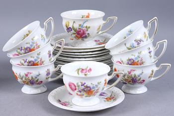 SERVISDELAR, 22 st, "Maria", Rosenthal, 1900-tal.