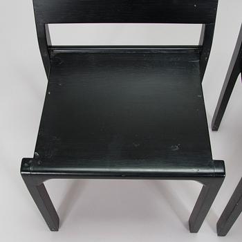 Alvar Aalto, stolar, 4 st modell 611 O.Y. Huonekalu- ja Rakennustyötehdas A.B. 1930-talets början.