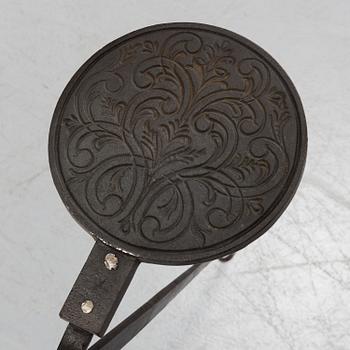 RÅNJÄRN, 3 st, gjutjärn, 1800-tal.