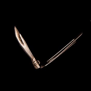 BOKMÄRKE, sterling silver, Tiffany & Co, 1900-talets första hälft. Vikt ca 13,4 g.