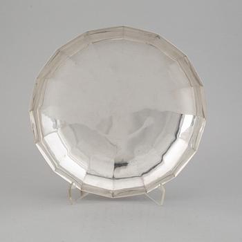 Atelier Borgila, a sterling silver bowl, Stockholm 1942.