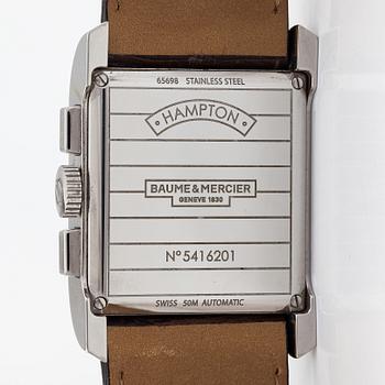 Baume & Mercier, Hampton Chronograph, armbandsur, 34 x 40 mm.