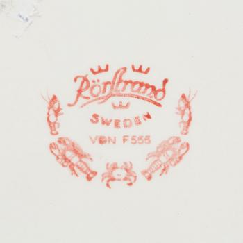 KRÄFTSERVIS, 7 delar, porslin, Rörstrand, 1900-talets andra hälft.