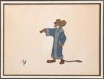 Filmcell från filmen "Robin Hood", Walt Disney.