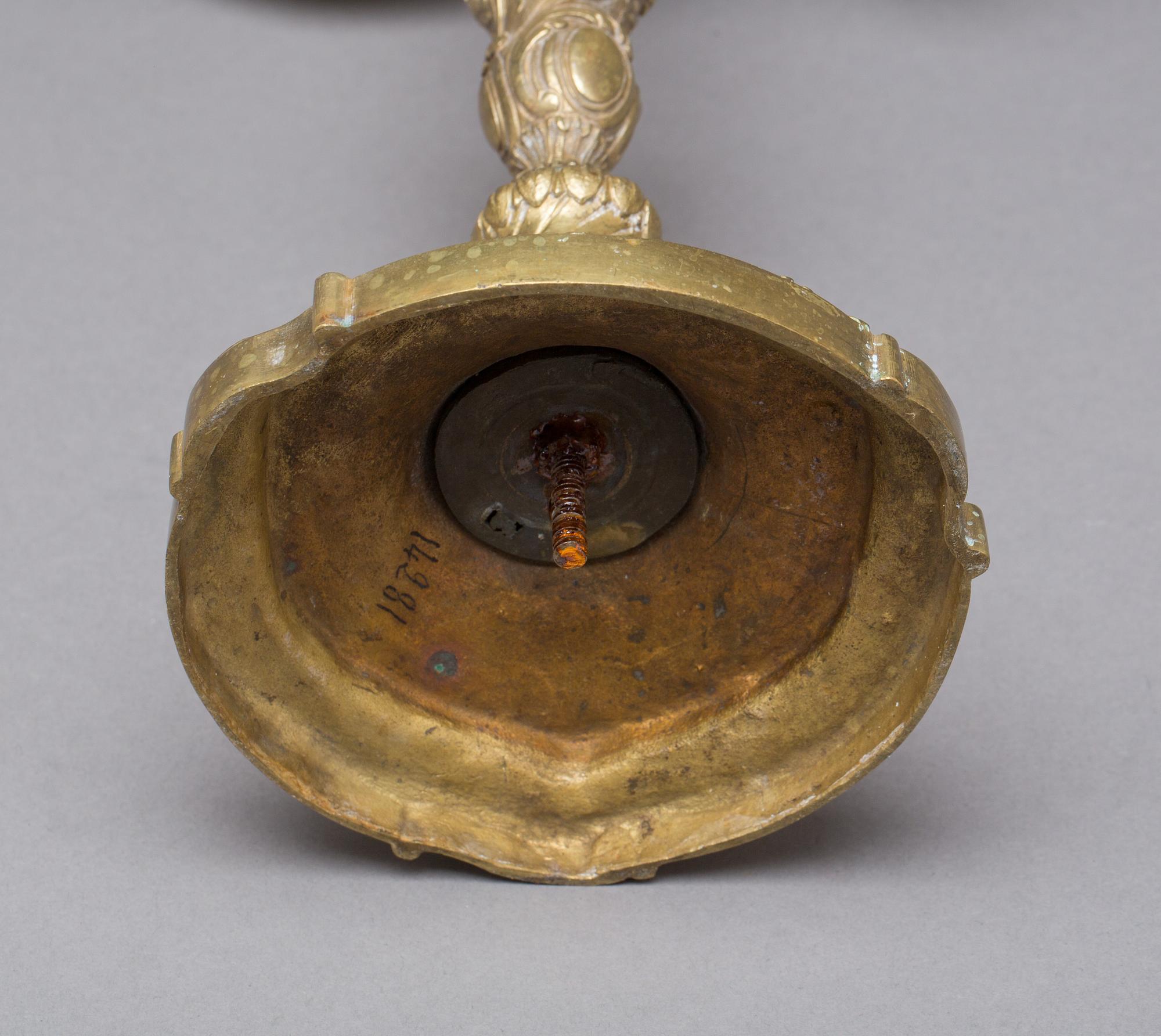 KANDELABER, Louis XV-stil.