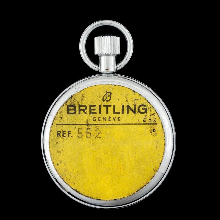 STOPPUR, vitmetall, Breitling, Sprint, Stop Watch,1960-tal.
