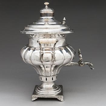 Samovar, silver, 1900-tal.