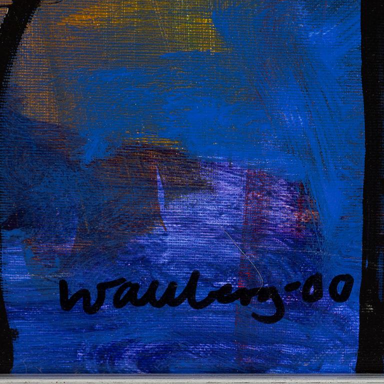 BENGT WALLBERG, oil on canvas, signed and dated -00.