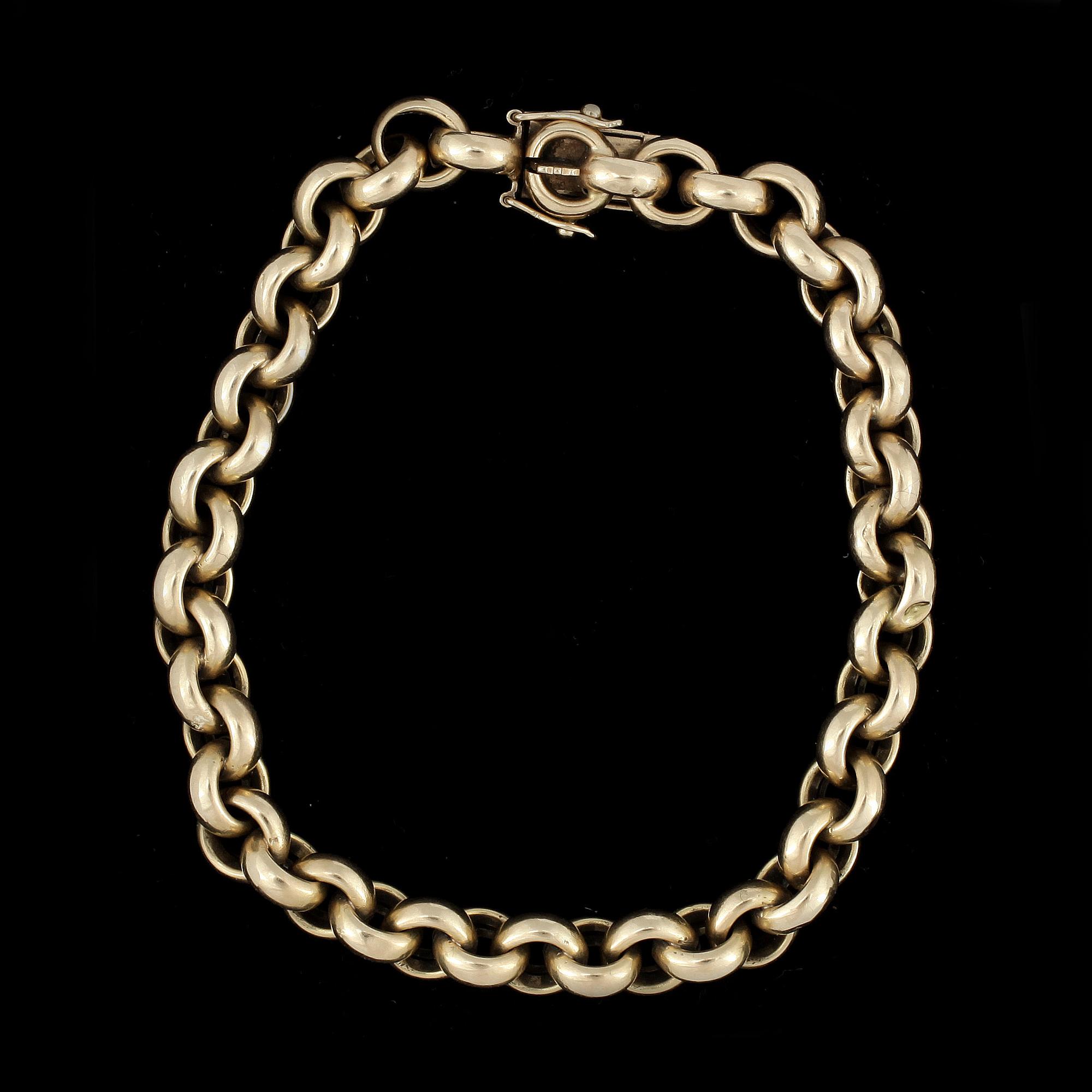 ARMBAND, 18k guld. Vikt ca 11 g.